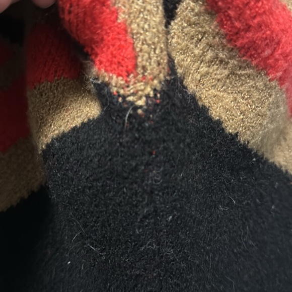 Peyton Jensen Leopard Print Color Block Sweater - Picture 3 of 3